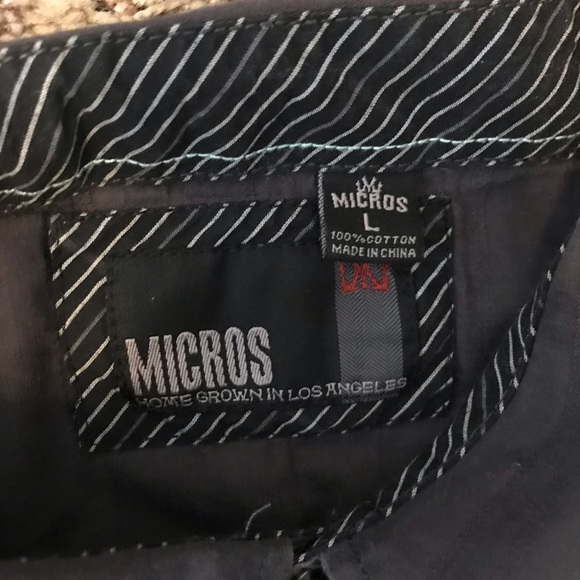 Vintage y2k button up micros button up shirt
Size L - Picture 7 of 7